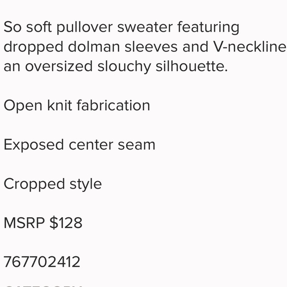 🧵|•FREE PEOPLE•| So Soft V-Neck Sweater 🧵 - Picture 10 of 10